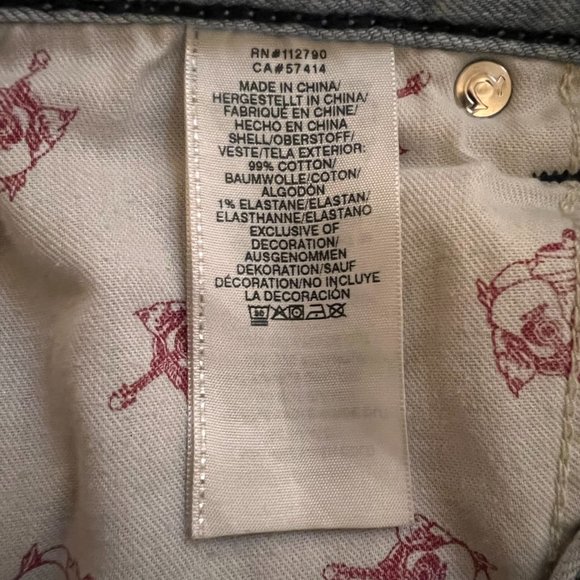 Men's True Religion Geno No Flap Big T Jeans SZ 33 - Picture 7 of 7